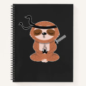 Carnet Ninja Sloth (Devant)