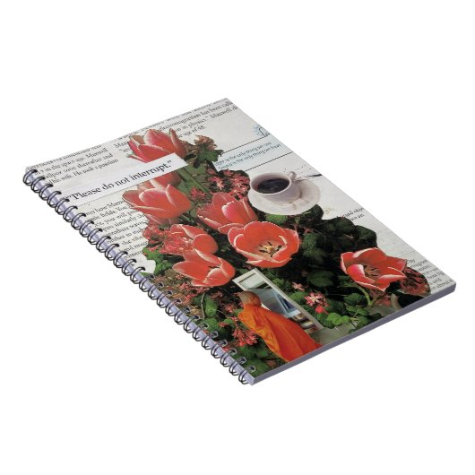 Carnet N'Interrompez Pas L'Argent Matin Café Thé Heure (Côté Droit)