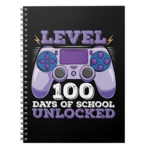 Carnet Niveau 100 Jours d'école débloqués Joueur Jeux vid