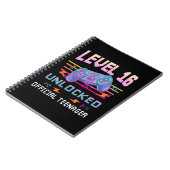 Carnet Niveau 16 Déverrouillé Jeu vidéo officiel adolesce (Côté gauche)