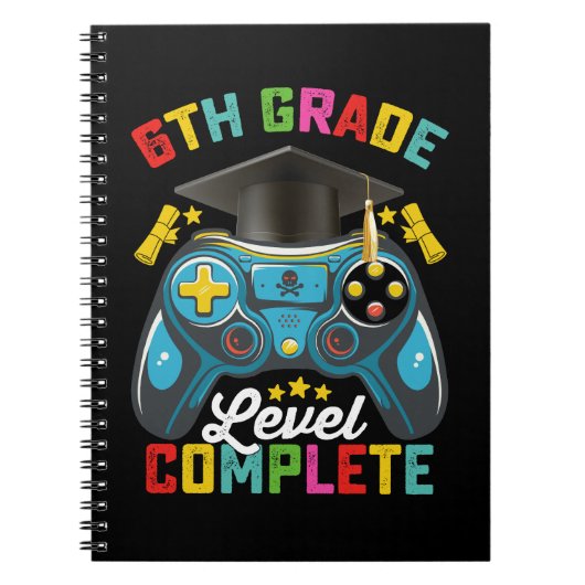 Carnet Niveau 6e année diplômé jeu de jeu complet (Devant)
