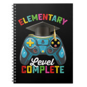 Carnet Niveau élémentaire Complet Graduation Jeu Gamer (Devant)