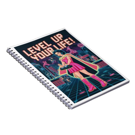 Carnet Niveau supérieur - Retro Gamer Art (Côté Droit)