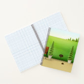 Carnet "No Dogs Allowed" Cute Dog Poo dans Sunny Park (Intérieur)