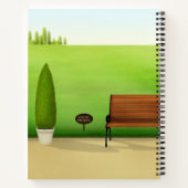 Carnet "No Dogs Allowed" Cute Dog Poo dans Sunny Park (Dos)