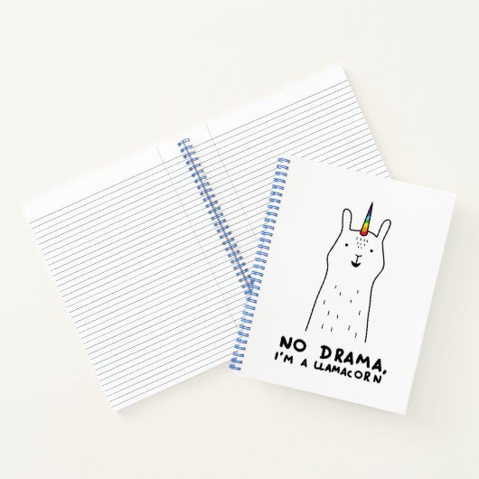 Carnet No Drama I'm A Llamacorn (Intérieur)