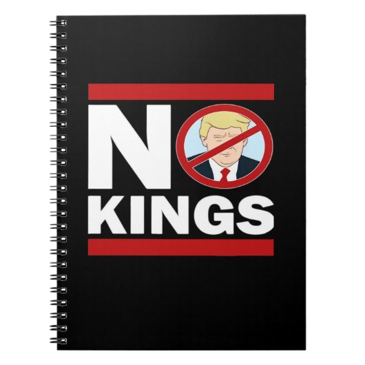 Carnet No Kings Anti Classic Minimal Clean (Devant)