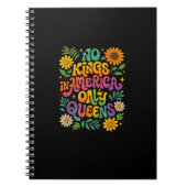 Carnet No Kings In America Only Queens Funny Queer Gay Pr (Devant)