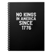 Carnet No Kings In America Since 1776 Democrats Patriotic (Devant)