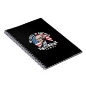 Carnet No Kings In America Since 1776 Funny Freedom Vibe (Côté Droit)
