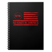 Carnet No Kings In America United States Independence Cla (Devant)