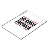 Carnet No Kings In America USA Creative Style (Côté gauche)