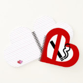 Carnet No Love For Smoking Sign (Intérieur)