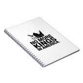 Carnet No More Kings In America (Côté Droit)