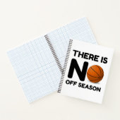 Carnet No Off Season Basketball (Intérieur)