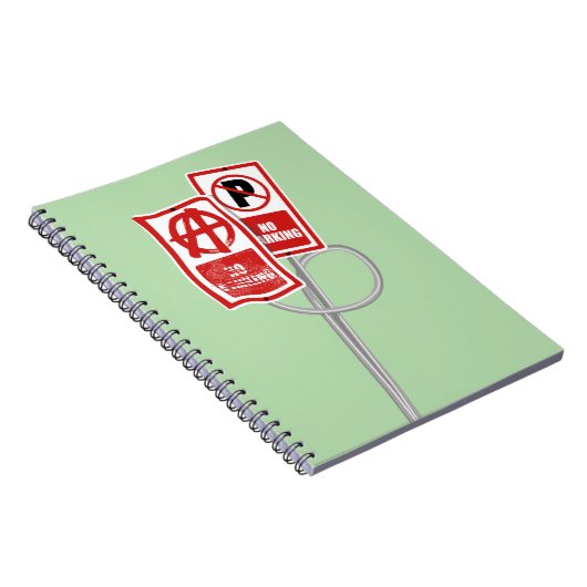 Carnet No parking anarchy sign (Côté Droit)