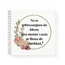 No te sobrecargues de ideas