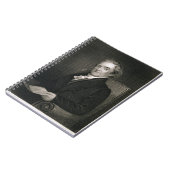 Carnet Noah Webster (1758-1843) gravé par Frederick W. (Côté gauche)