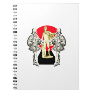 Carnet Noble vénitienne avec le Dieu Apollo