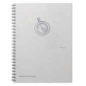 Carnet Nocturnal Study dark academia Pocket Watch (Devant)