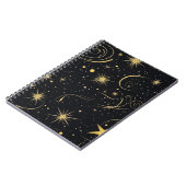 Carnet nocturne étoilé (Côté gauche)