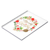 Carnet Noël (Côté gauche)