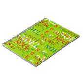 Carnet Noel (Côté gauche)