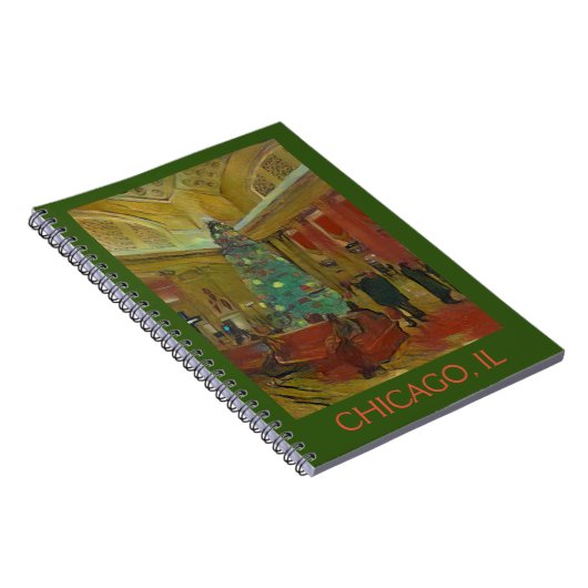 Carnet Noël à Chicago (Côté Droit)