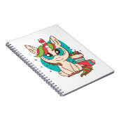 Carnet Noël à la licorne (Côté Droit)