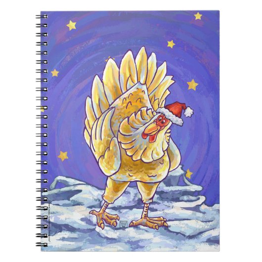 Carnet Noël au poulet (Devant)