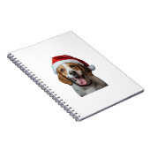 Carnet Noël beagle (Côté Droit)