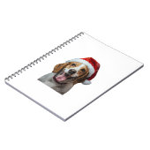 Carnet Noël beagle (Côté gauche)