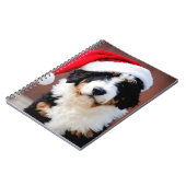 Carnet Noël Bernedoodle (Côté gauche)