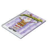 Carnet Noël Caricature mignonne, je crois en Père Noël (Côté gauche)