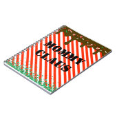 Carnet Noël Chocolat Drift Pepperment Candy Xmas Fun (Côté gauche)