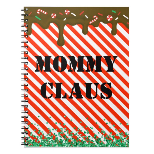 Carnet Noël Chocolat Drift Pepperment Candy Xmas Fun (Devant)
