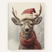 Carnet Noël de Deer Père Noël (Devant)