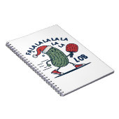 Carnet Noël de Pickball (Côté Droit)