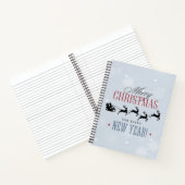 Carnet Noël de Santa and his Flying (Intérieur)