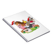 Carnet Noël des animaux de ferme (Côté Droit)