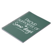 Carnet Noël des Enseignants Partisan Fier Des Journées de (Côté gauche)