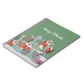 Carnet Noël d'hiver (Côté gauche)