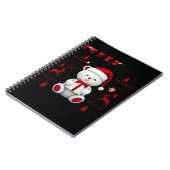 Carnet Noël d'ours Noël (2) (Côté gauche)