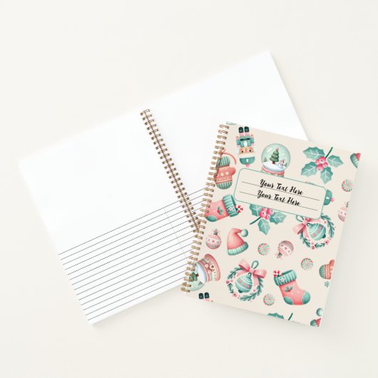 Carnet Noël doux (Intérieur)