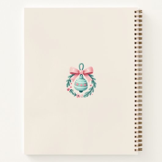 Carnet Noël doux (Dos)