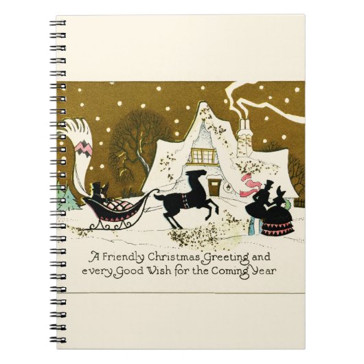 Carnet Noël du pays victorien (Devant)