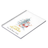 Carnet Noël du sapin du Père Noël (Côté gauche)