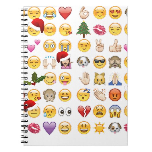 Carnet noël emojis (Devant)