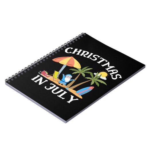 Carnet Noël En Juillet (Côté gauche)
