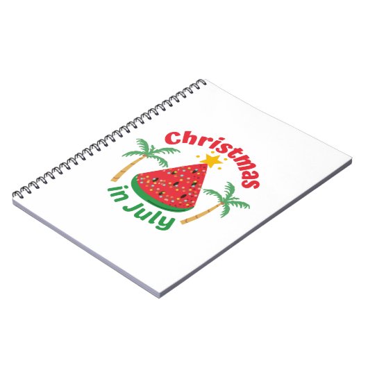 CARNET NOËL EN JUILLET (Côté gauche)